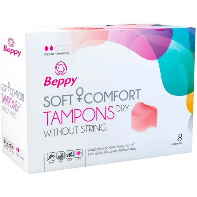 Beppy Soft + Comfort Tampons Dry - 8 stycken.