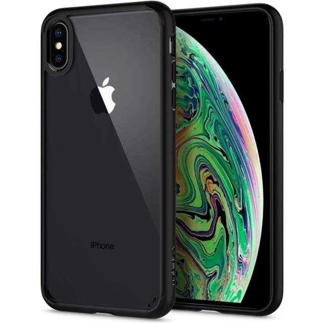 Spigen Ultra Hybrid Skal kompatibel med iPhone XS Max Case Fodral -Kristallklart