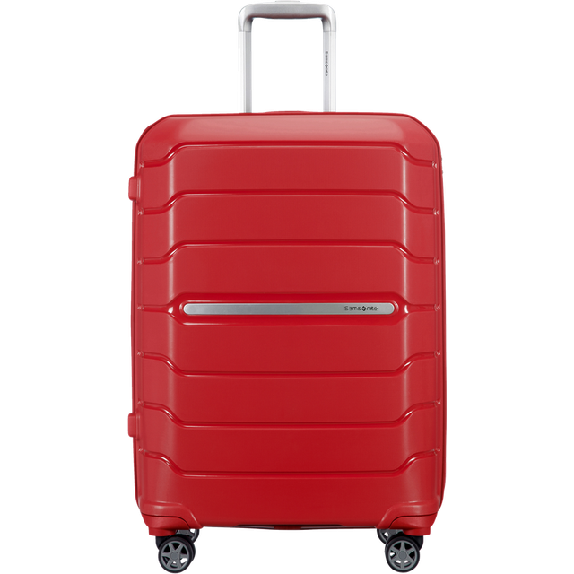 Samsonite Flux - Spinner resväska, 68 cm, 95 liter, röda