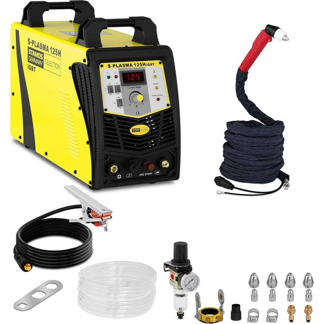 Stamos Welding - Plasma Cutter - 125 a - 400 v - pilot arc - Metal cutting machine