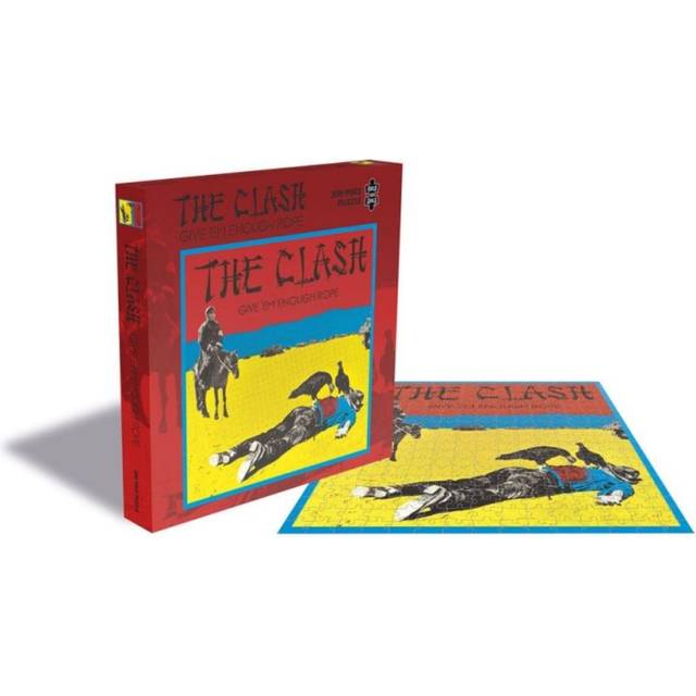 The Clash Jigsaw Puzzle Give Em Enough Rope Album Cover new Official 500 Piece