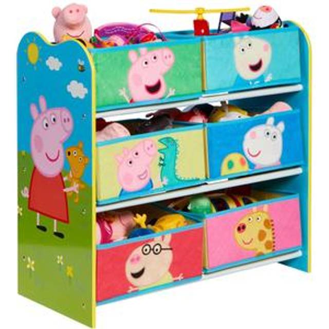 Hello Home Peppa Pig Kid's Toy Storage Unit