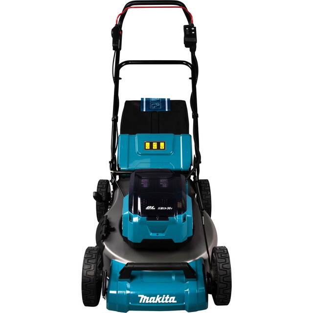Makita DLM530Z Twin 18v Cordless 53cm Cut Lawnmower Brushless Motor Bo