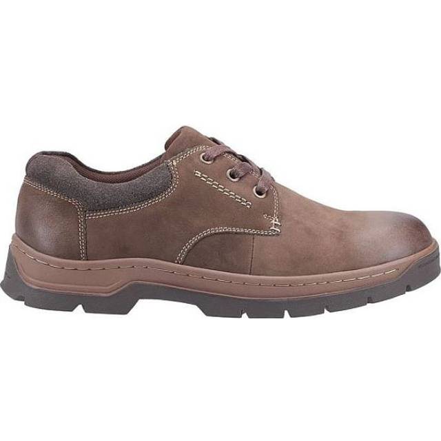 Cotswold Thickwood Burnished Leather Memory Foam Men's | Derby  | Brown  | UK Size 11