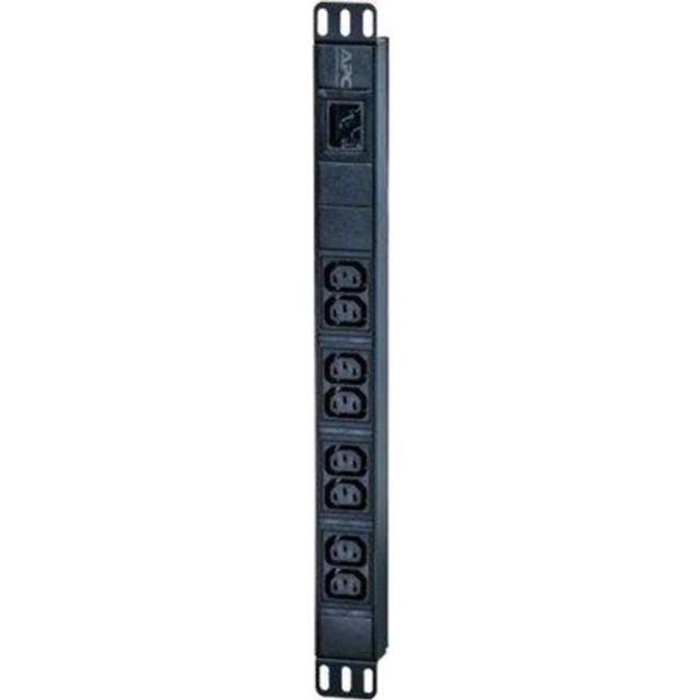 Apc EPDU1016B, 1U, 16A, 230V, 8x C13, 44x482x44 mm, Black