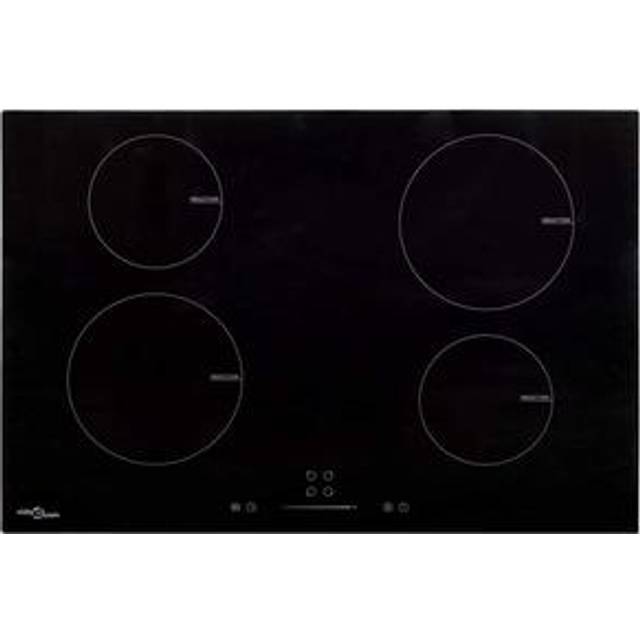 Induction Hob - Black (5.8cm H X 77cm W X 52cm D)