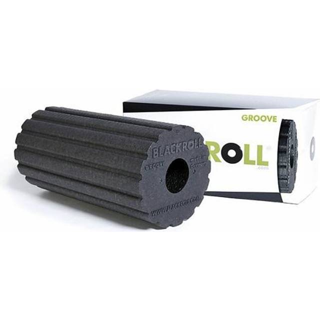 Foamroller Blackroll Groove Standard Svart