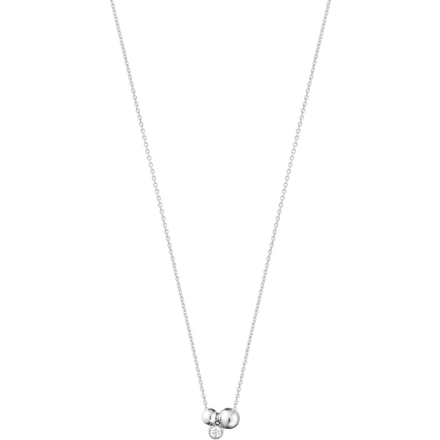 Georg Jensen Moonlight Grapes Sterling Silver Necklace 20000713
