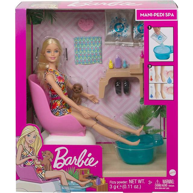 Barbie Mani-Pedi Real Spa with Puppy