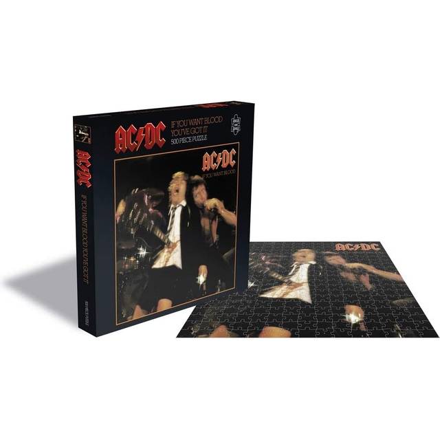 AC/DC - If You Want Blood You´ve Got It (500 Pieces) - Puzzle, Rock Saws