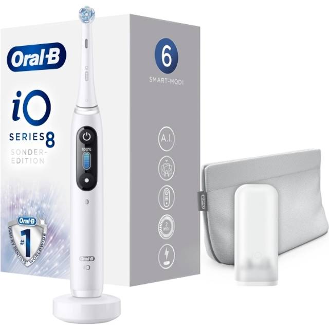Oral-B iO Series 8 Elektrisk tandborste Vit Special Edition