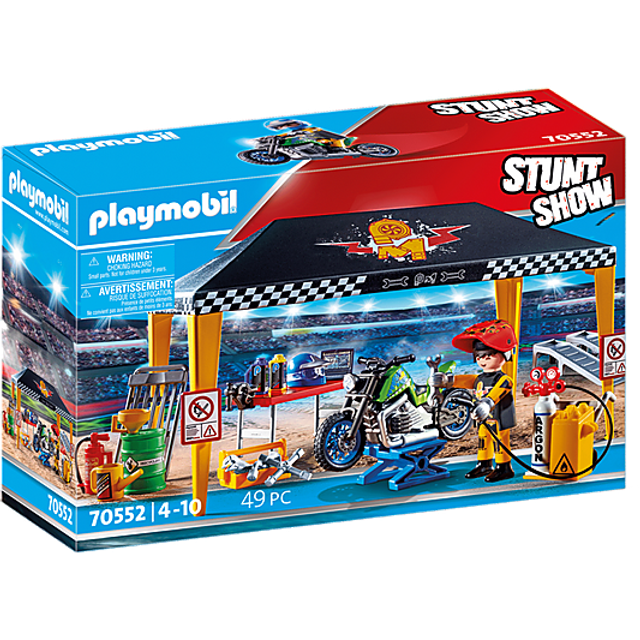Playmobil Stunt Show Service Tent