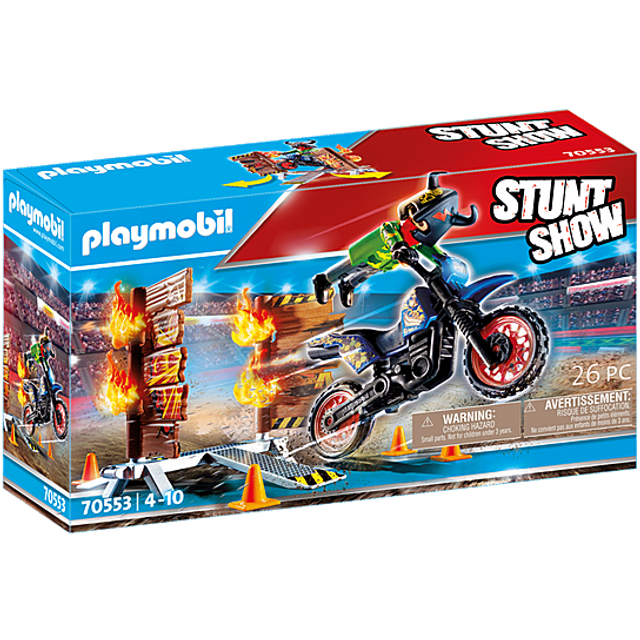 Playmobil Stunt Show-motorcykel - 70553
