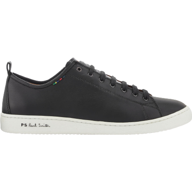 PS Paul Smith Men's Miyata Leather Low-Top Trainers - UK 10 - Black