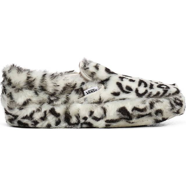 Vans Sandy Liang x Classic Slip-On Platform 'Fuxxy Leopard' VN0A3JEZWVZ - White - 10.5