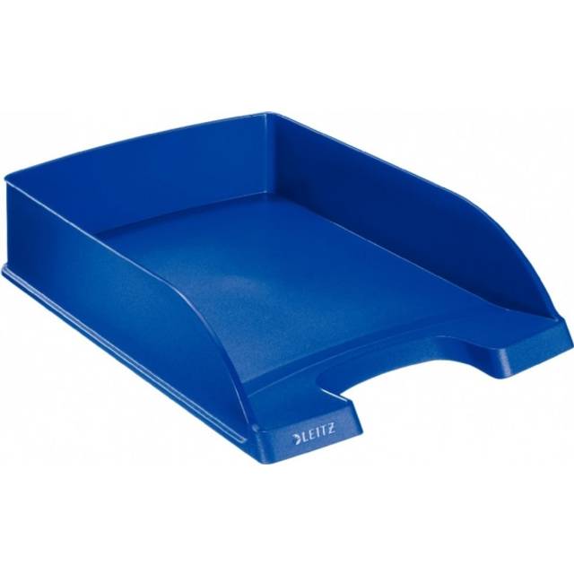 Leitz Plus Frosty Brevkorg, A4, Stapelbar, Svart, 52272095
