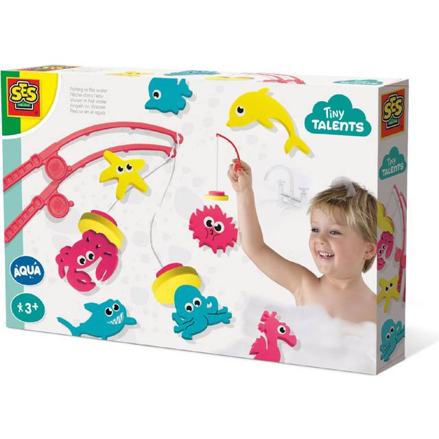 Ses Creative Children's Tiny Talents Fishing In The Water Bath Playset Unis 13092