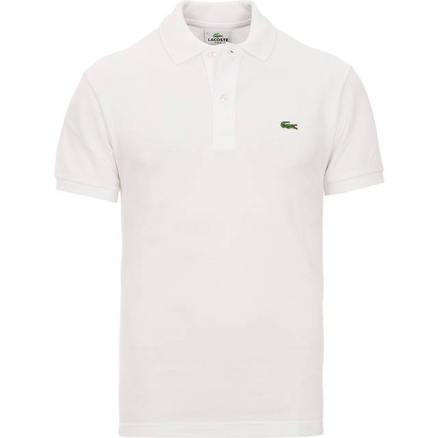 Men's Lacoste Mens Original L.12.12 Slim Fit Petit Piqué Cotton Polo Shirt - White
