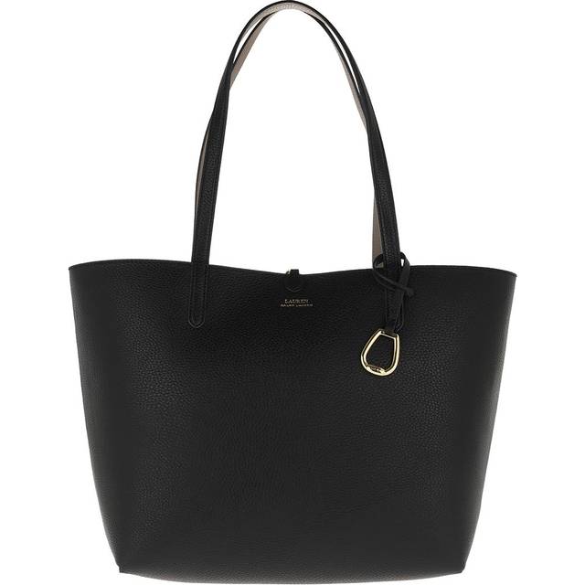 Lauren Ralph Lauren Merrimack shopper bag with reversible 32 cm black