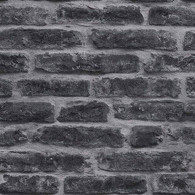 SUPERFRESCO EASY SFE INDUSTRY NOIR WALLPAPER, Black