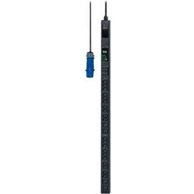 APC Easy Metered Rack PDU EPDU1132M - Kraftdistributionsenhet (kan monteras i rack) - AC 200/208/230 V - 7360 VA - Ethernet - ingång: IEC 60309 2P+E - utgångskontakter: 24 (20 x IEC 60320 C13, 4 x IEC 60320 C19) - 0U - 3 m sladd - svart - för P/N: AR9300S