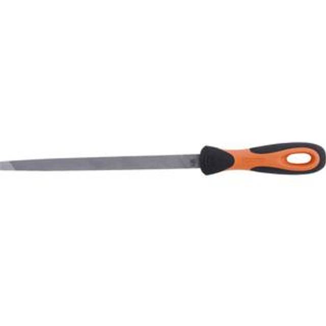 Bahco 6" (150mm) 3-SQUARE Second Engineers File + Handle