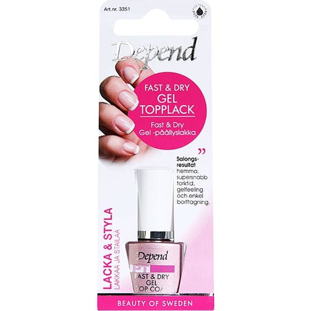 Depend Fast & Dry Gel Topplack 8 ml