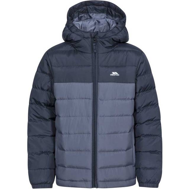 (5-6 Years, Black) Trespass Boys Girls Puffa Jacket
