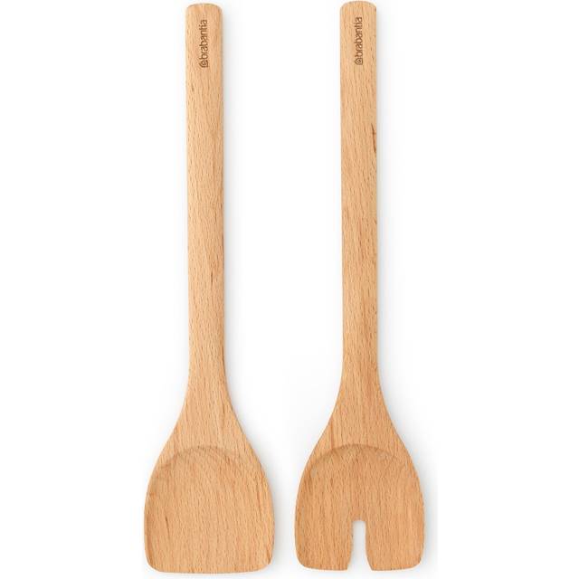 Brabantia Profile salad cutlery Beech wood