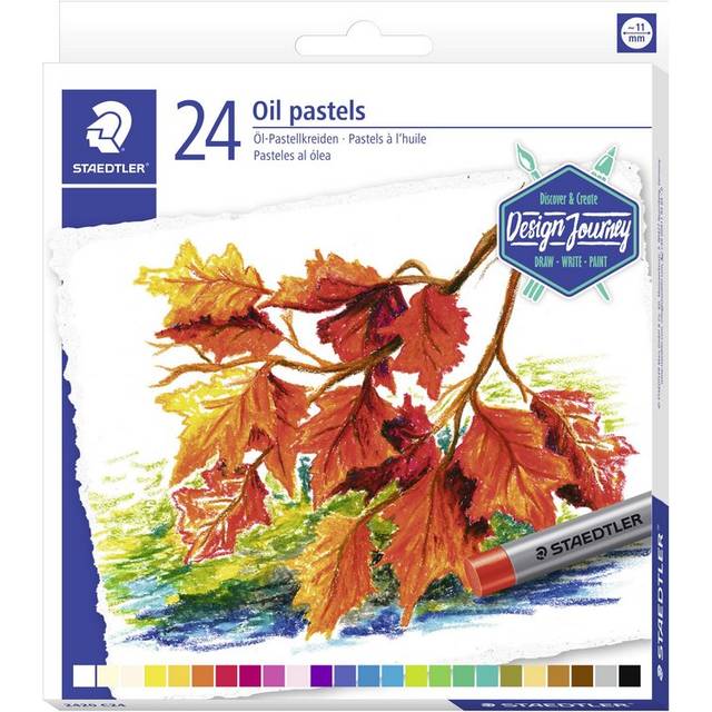 Staedtler Oil Pastels Assorted Colours Pack of 24, none