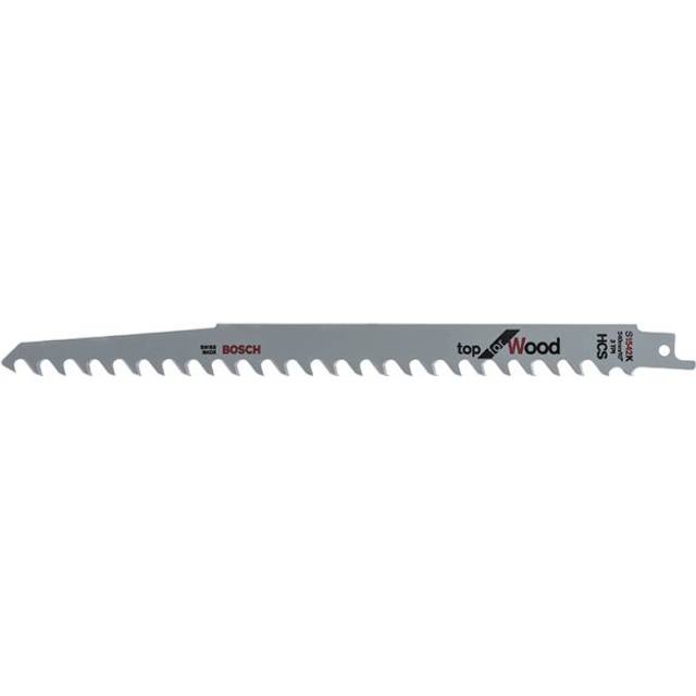 Bosch S 1542 K Top for Wood Sabre Saw Blade 240 x 19 x 1.5mm (2608650682), Pack