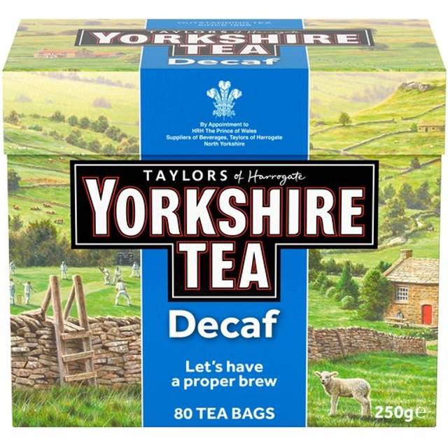 Taylors of Harrogate Yorkshire Tea Decaf 80 Tea Bags