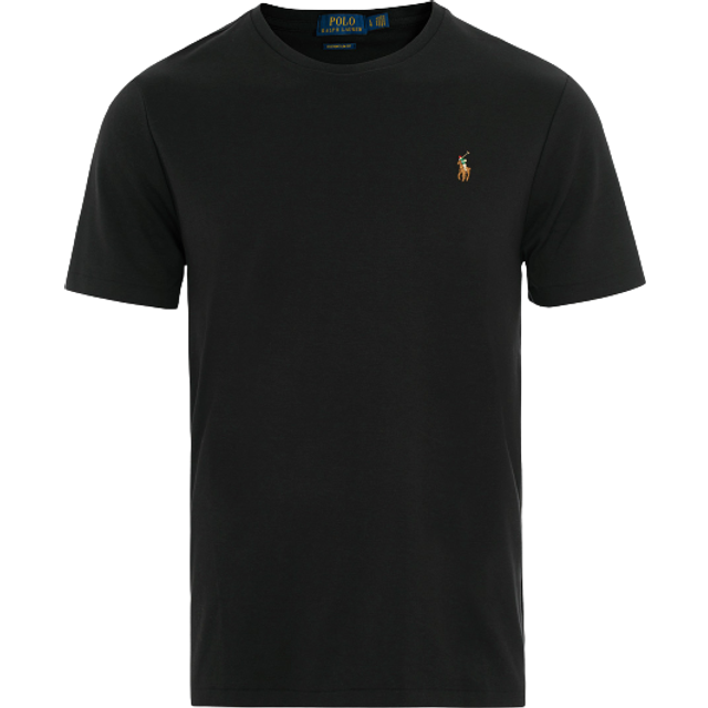 Soft touch cotton t-shirt - POLO RALPH LAUREN - gender_Man - Black (S)