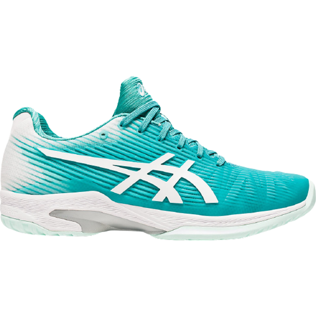 ASICS Solution Speed FF Vit/turkos Women (Storlek: 37.5)