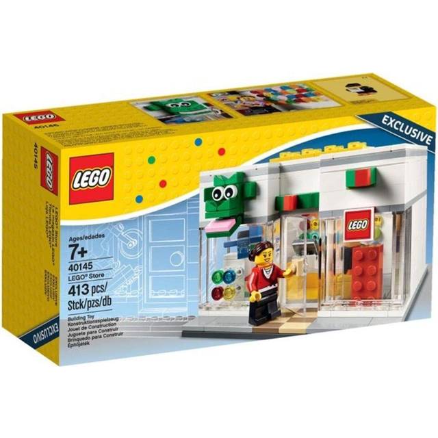 LEGO Store Opening Promo White LEGO Store Shop Set 40145