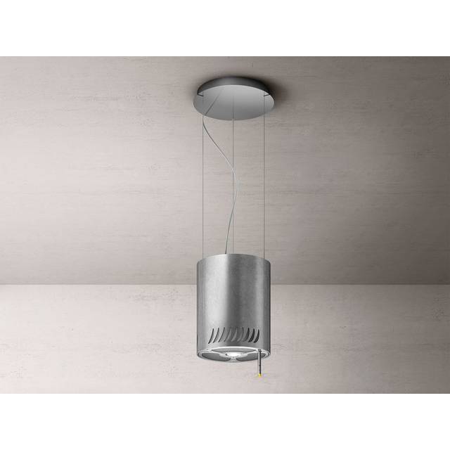 Elica JUNO-URB Ceiling Mounted Hood - Zinc Effect