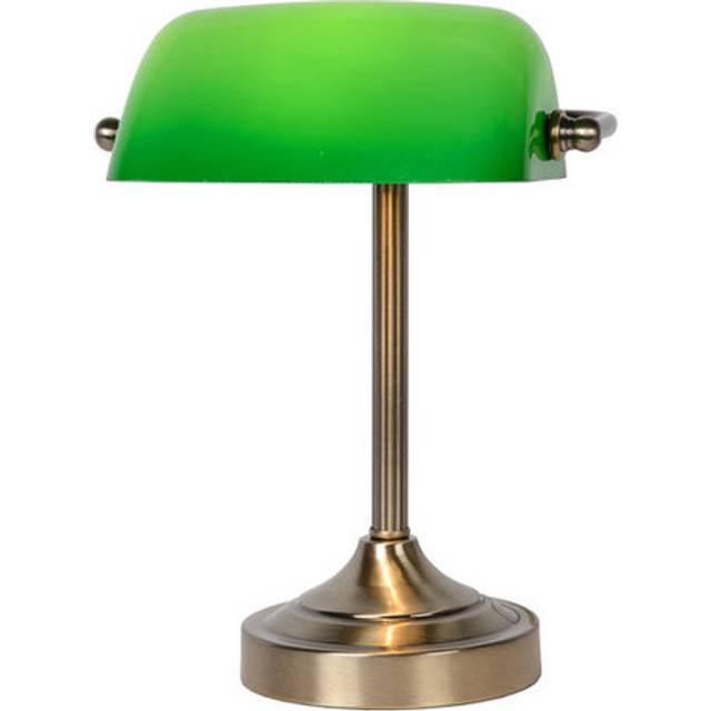 Lucide Banker Classic Desk Lamp - 1Xe14 - Bronze