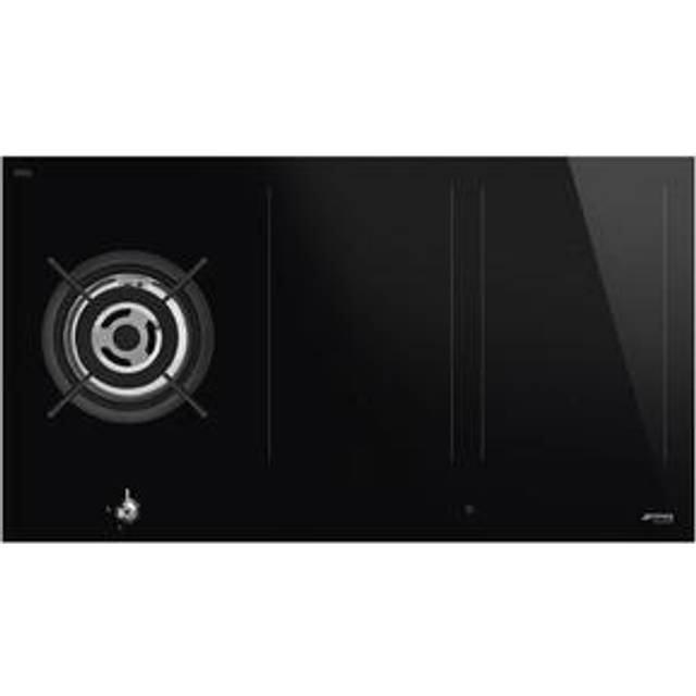 Smeg Classic PM3953D Mixed Fuel Induction Hob - Black