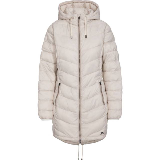(16, Fawn) Trespass Womens Jacket Packaway Coat Rianna