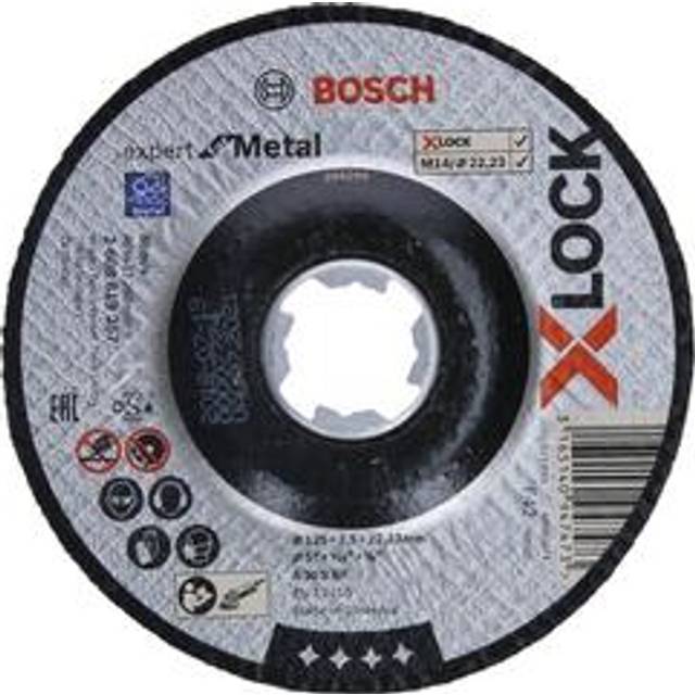 Bosch Kapskiva Expert for Metal 125x2,5x22,23mm X-Lock AS30S Typ 42