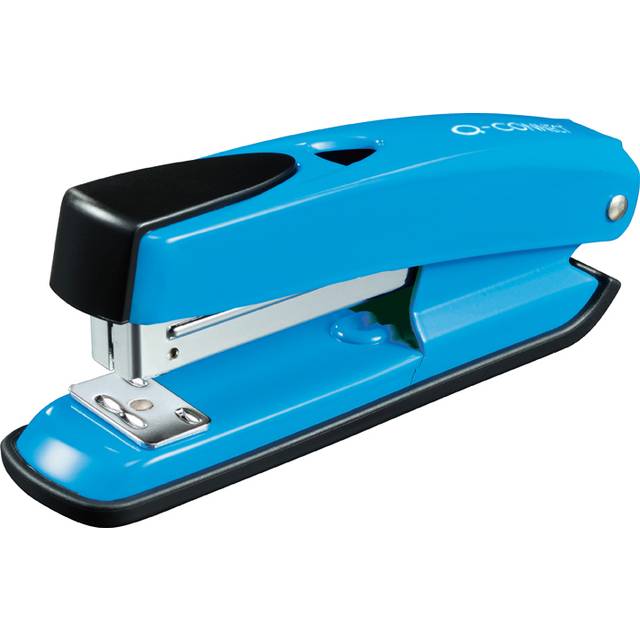 Q-Connect Half Strip Metal Stapler Blue Ref KF02149