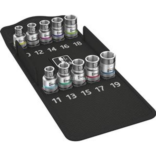 Wera 8790 HMC HF 1 Zyklop Socket Set - 10PC 1/2 Drive 5004203001