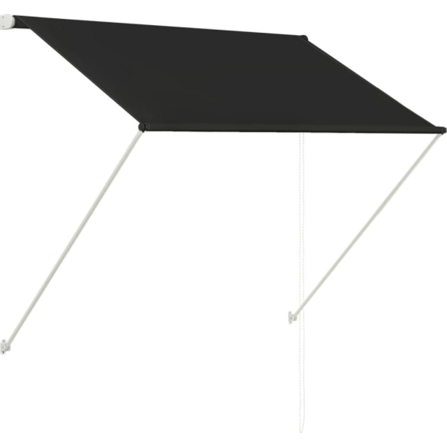 Markis 150x150 cm gul och vit