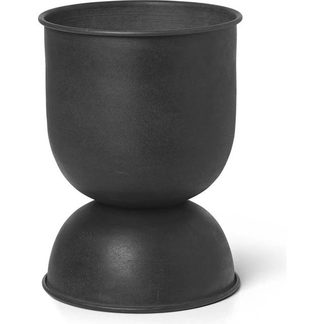 Ferm Living - Hourglass Plant Pot Extra Small Black