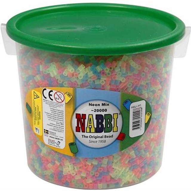 Nabbipärlor neon 20000/fp