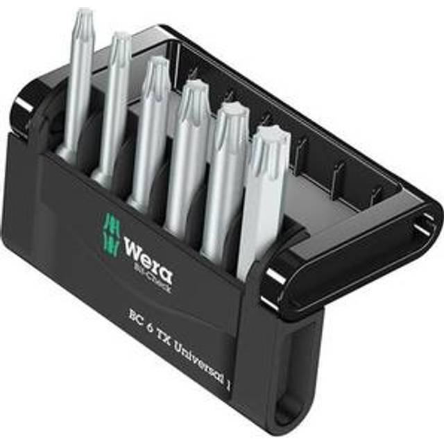 Wera 6 Piece Mini-Check Pozi Screwdriver Bit Set