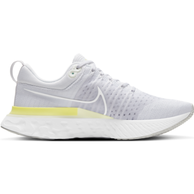 (WMNS) Nike React Infinity Run Flyknit 2 'White Light Citron' CT2423-100 - 5