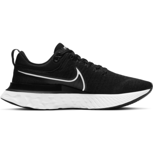 Nike React Infinity Run FK 2 sneakers för män, Svart vit järngrå, 41 EU