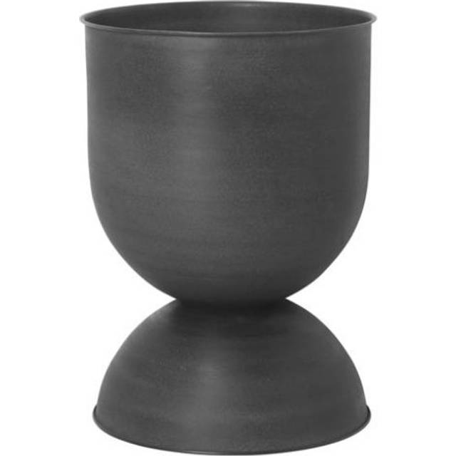 Ferm Living - Hourglass Plant Pot Medium Black