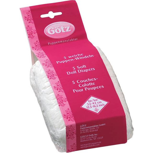 Gotz Happy Flower Doll Sized Diapers for 13 Baby Dolls